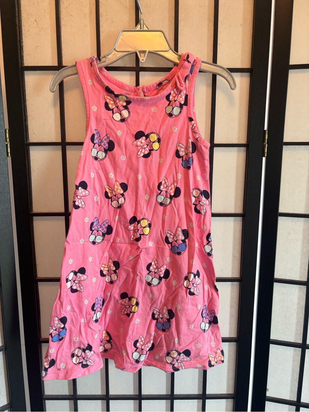 babyGap | Disney Minnie Mouse Graphic Dress Pink girls size 4 toddler